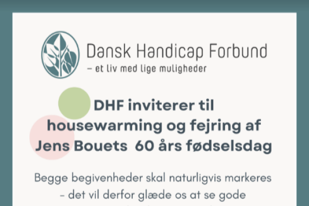 DHF inviterer til housewarming og fejring af Jens Bouets 60 års fødselsdag